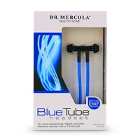 Dr Mercola, Blue Tube Headset, 1 Unit (3.5mm Jack), Louder, Clearer Sound
