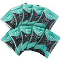 HyperGo: Full Body Fitness Wipes - Body Cleansing Wipes - Clean Off Odor and Sweat- Refresh and Moisturize Skin - All Natural Ingredients - Mint Scent