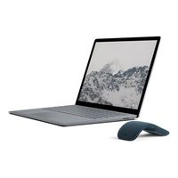 Microsoft Surface Laptop (Intel Core i5, 4GB RAM, 128GB) - Platinum with Cobalt Blue Mouse