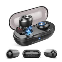 Wireless Earbuds, Latest 5.0 Bluetooth Earbuds Wireless Headphones Bluetooth Headset Wireless Earphones with Charging Case,IPX5 Waterproof,15H Playtime Deep Bass HiFi 3D Stereo Sound
