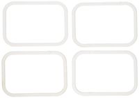 Downspout Safety Cap 2x3 4pk White