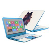 Mightyskins Skin Compatible with Hp Stream 14" (2016) - Universal Wolf | Protective, Durable, and Unique Vinyl Decal Wrap Cover | Easy to Apply, Remove, and Change Styles | Made in The USA