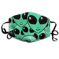 UFO Images Dust Mask,Washable and Reusable Cleaning Gardening Outdoor Activities Warm Windproof Mask
