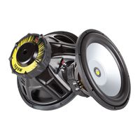 Gravity Audio 1600W Professional 15" Power Car Subwoofer 4 OHM IMPED Dual Voice Coil GR-15PW