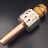 OD'lover Wireless Bluetooth Audio Karaoke Microphone Handheld Party Speaker for Android/iPhone/Ipad/PC