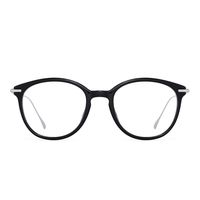 GLINDAR Retro Blue Light Blocking Glasses Reduce Eye Strain Computer Video Game Eyeglasses Men Women Black