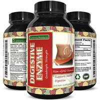 Potent Digestive Enzymes Supplement with Protease Enzyme, Acidophilus, Bromelain Capsules and Lactase Supplements, Break Down Protein and Carbohydrates with Immune System Booster