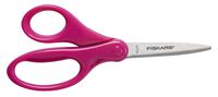 Fiskars 194580-1019 Student Scissors, 7 Inch, Pink