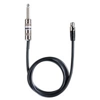 Shure WA302 2' Instrument Cable, 4-Pin Mini Connector (TA4F) to 1/4" Connector