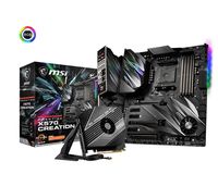 MSI Prestige X570 Creation Motherboard (AMD AM4, DDR4, PCIe 4.0, SATA 6Gb/s, M.2, USB 3.2, AX Wi-Fi 6, 10G Super LAN, Extended-ATX)