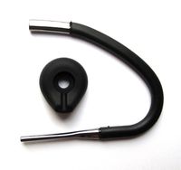 Set 1pc Metal Earhook 1pc Small Earbud Compatible with Blueant Q3, Q2 and Q1 Wireless Headset Earloop Earclip Eargel Eartip Ear Hook Loop Clip Bud Gel Tip Replacement