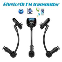 2015 New Universal Wireless Bluetooth Handsfree Car Kit FM Transmitter Modulator Car mp3 Player With Mic charge for MP3 mp4 ipad and Other Devices