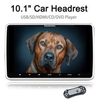 Universal Headrest Car DVD Player for Kids Mount Monitor 10.1 Inch Vehicle Multimedia CD DVD Player - Smart Audio Video Entertainment System w/HDMI Touch Screen Button Ezonetronics HR-CH103HD