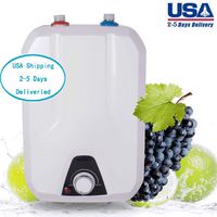 Jinon Electric Water Heater Household Electrical Hot Water for Kitchen Bathroom Portable- USA Shipping (8L)