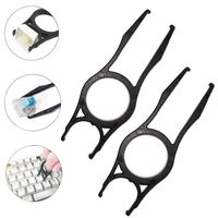 LumsBurry 2in1 Keycap Puller/Remover for Mechanical Keyboard for Removing Fixing Keyboard Tools 2 PCS