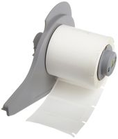 Brady M71-28-423 Permanent Polyester BMP71 Labels , White (750 Labels per Roll, 1 Roll per Package)