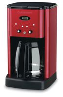 Cuisinart DCC-1200MR 12 Cup Brew Central Coffee Maker, Metallic Red