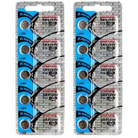 2X 5PK Maxell Silver Oxide SR920W High Drain Watch Battery Replaces 370, 371, 372, D370/371, D370/371B, SR/TR920SW, 370, 371, 372, SP370, SP371, SP372, SR916W, SR920SW, NEDA 1171SO, 1188SO, IEC SR68