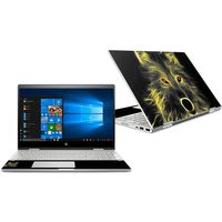 Mightyskins Skin Compatible with Hp Envy X360 Convertible 15" (2018) - Neon Wolf | Protective, Durable, and Unique Vinyl Decal Wrap Cover | Easy to Apply, Remove, and Change Styles | Made in The USA