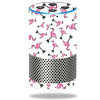 MightySkins Skin Compatible with Amazon Echo (2ND Gen) - Cool Flamingo | Protective, Durable, and Unique Vinyl Decal Wrap Cover | Easy to Apply, Remove, and Change Styles | Made in The USA