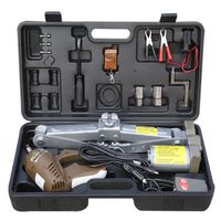 BSTOOL Electric Car Jack,5 Ton 12V Electric Scissor Car Jack Lift Garage Automatic Garage Vehicle Tire Repair Tools (5 Ton)