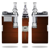 Decal Sticker Skin WRAP Wooden Solid Dark Brown Color Background for Innokin itaste VTR