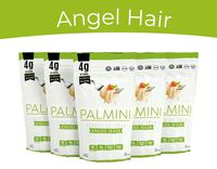 NEW!! PALMINI ANGEL HAIR | Low Carb Pasta | 4g of Carbs | As Seen On Shark Tank | 12 Oz. Pouch (6 Pack)