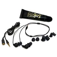 Black Swimbuds 100% Waterproof Headphones - Designed for Flip Turns!
