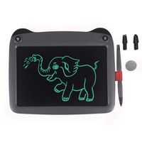 mom&myaboys LCD Writing Tablet for Kids Toys for 3-12 Years Old Girls, 9 inch Drawing and Writing Board with Lock Erase Button for Adults for School and Office(Grey)