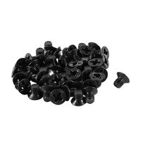 uxcell 50 Pcs M3 x 4mm Screws Replacement Black for Laptop Hard Drive