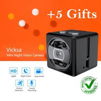 Spy Hidden Camera with Night Vision [Newest Model] Smart Mini Spy with Motion Detection, Loop Recording, Cámara oculta - by Vicksa