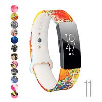 Tkasing Compatible with Fitbit Inspire/Inspire HR/Ace 2 Band,Soft Silicone Strap Replacement Wristband Replacement for Fitbit Inspire HR