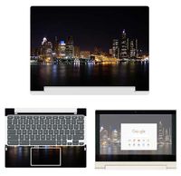 decalrus - Protective Decal City Skyline Skin Sticker for Lenovo ChromeBook C330 (11.6" Screen) case Cover wrap LEchrmbookC330-157