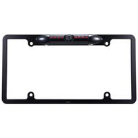 Car License Plate Frame Rearview Backup Camera, Reverse Camera with Night Vision HD Waterproof 170 Degree Wide Viewing Angle Parking Aid System