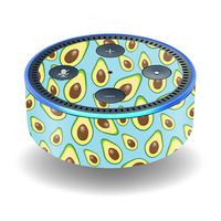 MightySkins Skin Compatible with Amazon Echo Dot (2nd Gen) - Blue Avocados | Protective, Durable, and Unique Vinyl Decal wrap Cover | Easy to Apply, Remove, and Change Styles | Made in The USA
