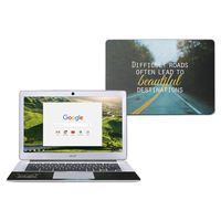 MightySkins Skin Compatible with Acer Chromebook 14" CB3-431 - Difficult Roads | Protective, Durable, and Unique Vinyl Decal wrap Cover | Easy to Apply, Remove, and Change Styles | Made in The USA