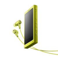 SONY Walkman A series NW-A35HN 16GB Noise-cancelling Headphones (MDR-NW750N) included Lime Yellow [Japan import]
