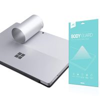 Silver Ultra-thin Decal Skin for New Microsoft Surface Pro 4, Surface Pro 5 2017 and Surface Pro 6 2018 Released,Precision-cut Sticker,Vinyl Decorative Laptop Cover Protector