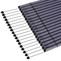 iBayam 18 Pack Black Ink Felt Tip Pens Fine Point Pens Fine Tip Markers Fineliner Pens Set for Office Home Work School Teacher Student Bullet Journaling Planner Writing Drawing Sketching Art Supplies