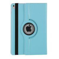 Jennyfly 2018 New iPad Pro 12.9 Case, 360 Degree Rotating Soft Smooth PU Leather Lightweight Full Body Protection Cover with Multiple Viewing Angles for 2018 iPad Pro 12.9 - Light Blue