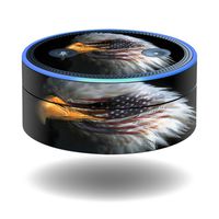 MightySkins Skin Compatible with Amazon Echo Dot (1st Generation) wrap Cover Sticker Skins Eagle Eye