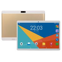 RONSHIN V10 10.1 Inch 4G-LTE Android 8.0 Laptop IPS HD Screen 8+128GB Dual Card Mobile Phone Call PC Tablet Golden US Plug
