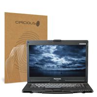 Celicious Vivid Invisible Glossy HD Screen Protector Film Compatible with Panasonic Toughbook CF-53 [Pack of 2]