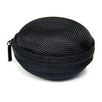 EVA Waterproof Earphone Headphone Carrying Hard Case Bag Earbuds SD TF Cards Mini Storage Bag for Girls Boys Women Men Unisex by TheBigThumb