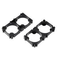 uxcell 50 Pcs 26650 Lithium Ion Cell Double Battery Holder Bracket for DIY Battery Pack