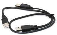 Leto USB Charger Data Y Cable Cord Lead For Iomega 3.5" External Hard Drive Disk HDD
