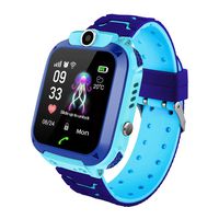 Happy Cherry Kids Two-Way Call HD Touch Screen Smartwatch Phone IP67 Waterproof LBS SOS Voice Chatting Watch for Students Age 3-12