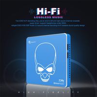 TV Box Beelink GT King Pro Hi-Fi Lossless Sound 4K TV Box with Dolby Audio DTS Listen,Amlogic S922X-H 4GB RAM 64GB ROM Android 9.0,Support 4K 60fps Resolution/BT 4.1/Dual-Band WiFi 2.4G+5.8G