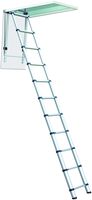 Telesteps 1000L OSHA Compliant 8-10 ft Ceiling Heights Telescoping Attic or Loft Ladder