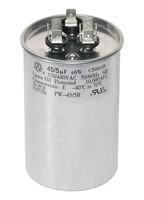 PowerWell 45+5 MFD 45/5 uf 370 or 440 Volt Dual Run Round Capacitor PW-45/5/R for Condenser Straight Cool or Heat Pump Air Conditioner - Guaranteed to Last 5 Years